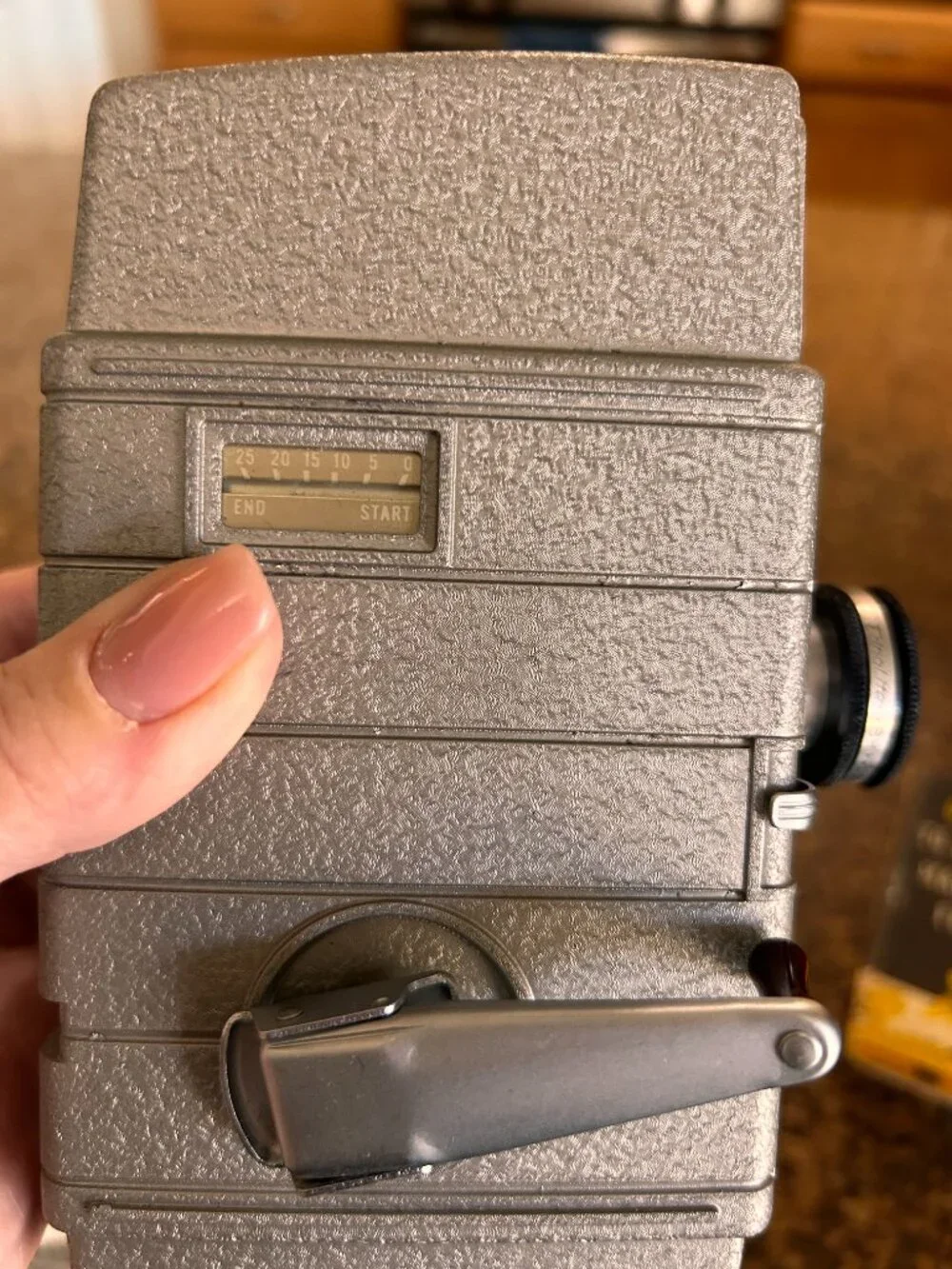 Vintage 1950s Bell & Howell Two Twenty 8mm Movie Camera With Case and Manual